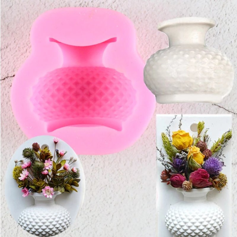 Silikonform - Vase - Bastelschachtel - Silikonform - Vase