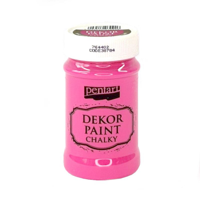Pentart Dekor Paint Chalky matt 100ml - pink