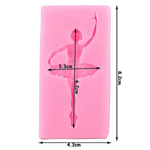 Silikonform - Ballerina 1 - Bastelschachtel - Silikonform - Ballerina 1