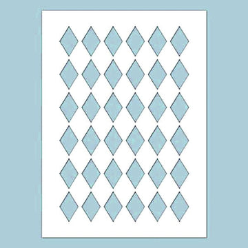 Schablone 14,5x20cm - Harlequin - Bastelschachtel - Schablone 14,5x20cm - Harlequin