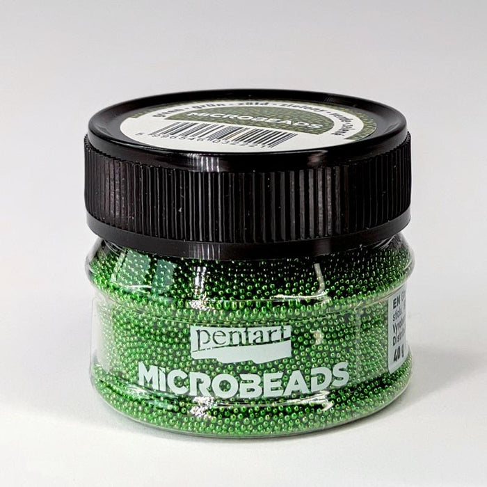 Pentart Streuperlen 40g - grün