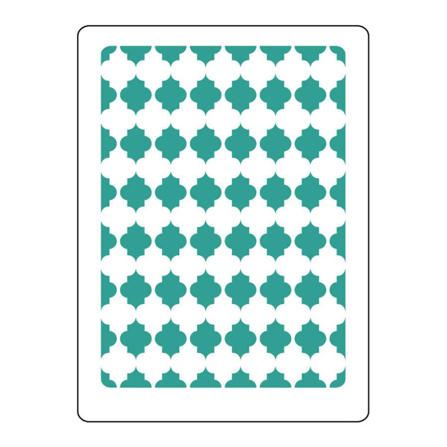 Schablone 3D - Marocco - Bastelschachtel - Schablone 3D - Marocco