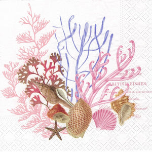 Serviette - Ocean coral - Bastelschachtel - Serviette - Ocean coral