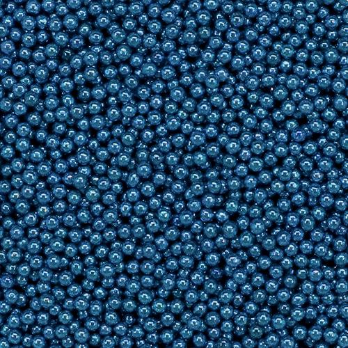 Pentart Streuperlen 40g - stahlblau - Bastelschachtel - Pentart Streuperlen 40g - stahlblau