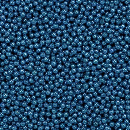 Pentart Streuperlen 40g - stahlblau - Bastelschachtel - Pentart Streuperlen 40g - stahlblau