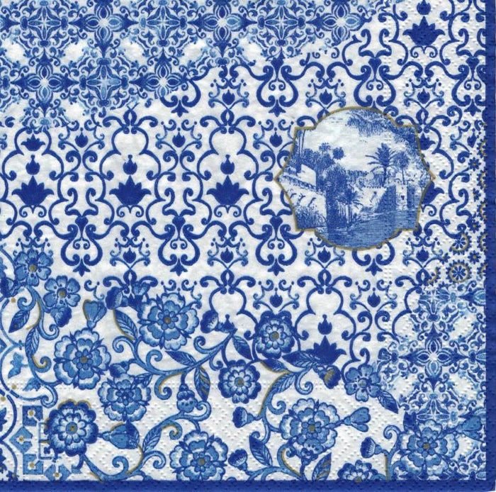 Serviette - Indigo