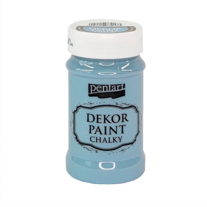 Pentart Dekor Paint Chalky matt 100ml - flachsblau