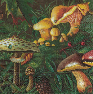 Serviette - Forest mushrooms - Bastelschachtel - Serviette - Forest mushrooms
