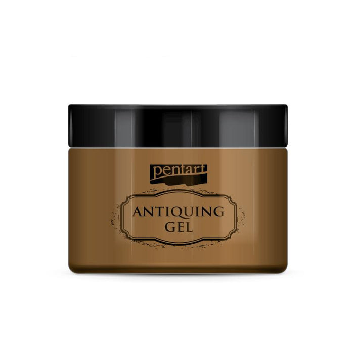 Pentart Antik-Effekt Gel 150ml - ocker