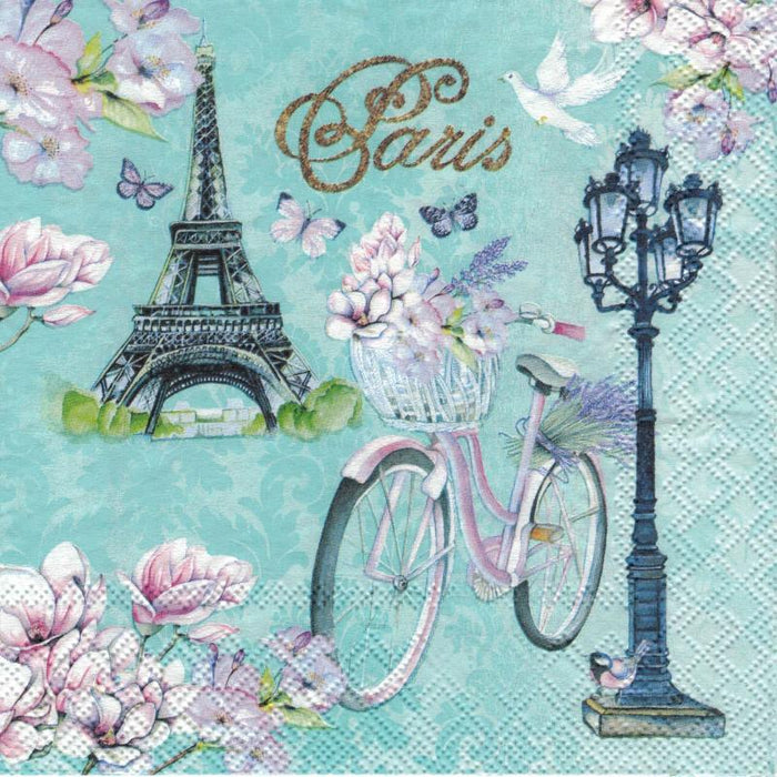 Serviette - Bike in Paris