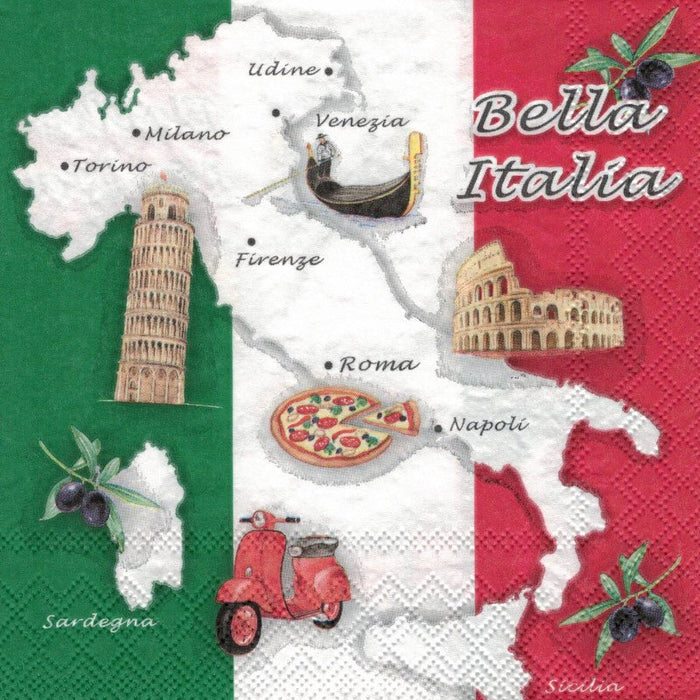 Serviette - Bella Italia