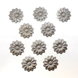 Metall Dekoelement - Margherite 4,7cm - Bastelschachtel - Metall Dekoelement - Margherite 4,7cm