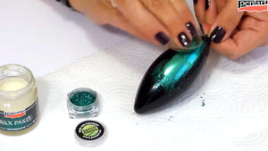 Pentart Rub-on Pigment metallic - gold - Bastelschachtel - Pentart Rub-on Pigment metallic - gold