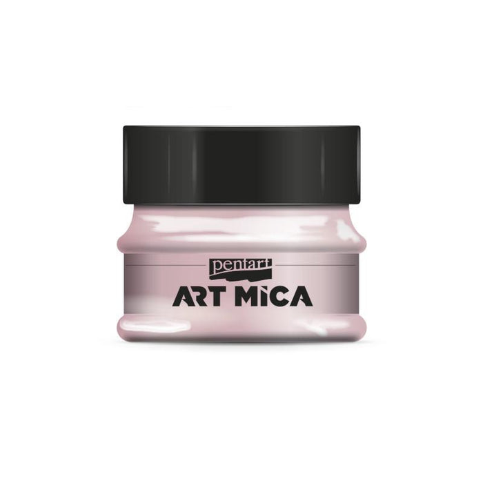 Pentart Art Mica Effekt-Glitterpulver - pfirsichrosa