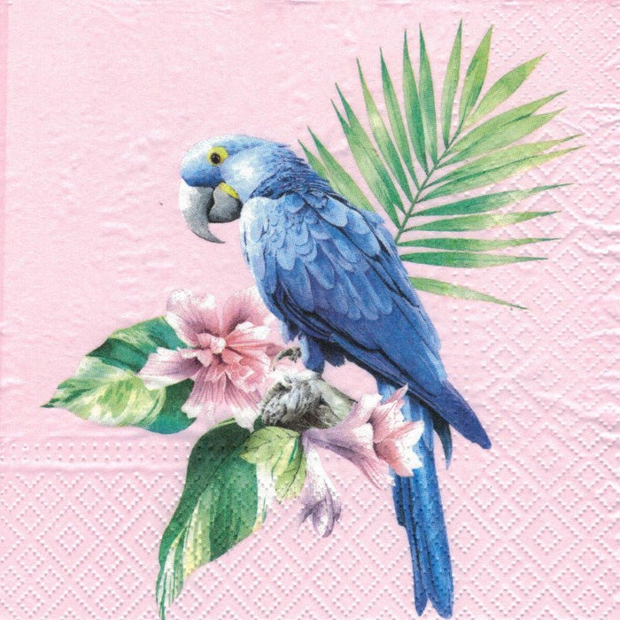 Serviette - Exotic parrot
