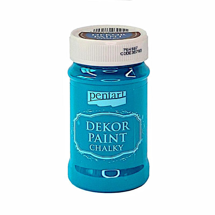 Pentart Dekor Paint Chalky matt 100ml - stahlblau