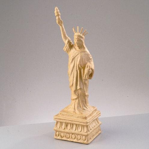 Pappfigur - Freiheitsstatue 38,5x11x11cm