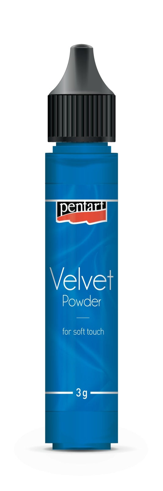 Pentart Samtpulver 3g - blau - Bastelschachtel - Pentart Samtpulver 3g - blau