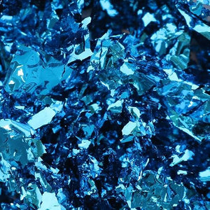 Pentart Colored Flakes blau 1g - Bastelschachtel - Pentart Colored Flakes blau 1g