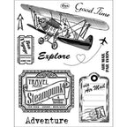 Silikonstempel - 14x18cm - Adventure - Bastelschachtel - Silikonstempel - 14x18cm - Adventure