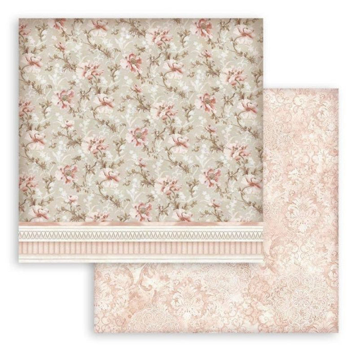 Scrapbook Papier 30,5x30,5cm - You and me - Texture flower