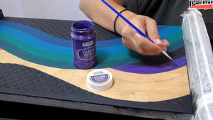 Pentart Dekor Paint Chalky matt 100ml - sonnengelb - Bastelschachtel - Pentart Dekor Paint Chalky matt 100ml - sonnengelb