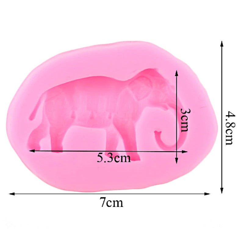 Silikonform - Elephant - Bastelschachtel - Silikonform - Elephant