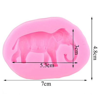 Silikonform - Elephant - Bastelschachtel - Silikonform - Elephant