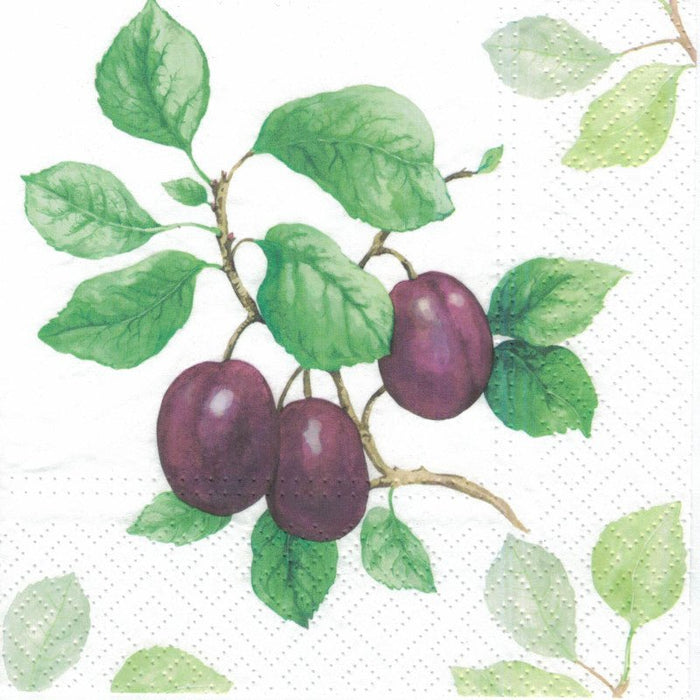 Serviette - Garden plum