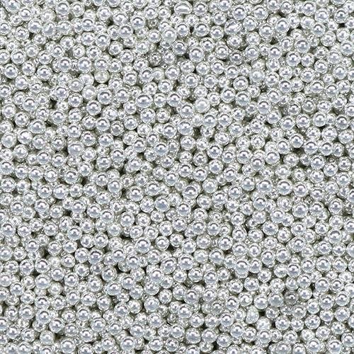 Pentart Streuperlen 40g - silber - Bastelschachtel - Pentart Streuperlen 40g - silber