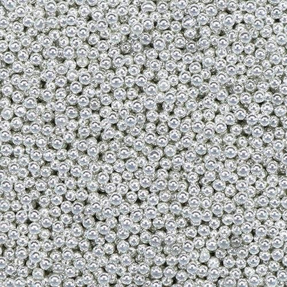 Pentart Streuperlen 40g - silber - Bastelschachtel - Pentart Streuperlen 40g - silber