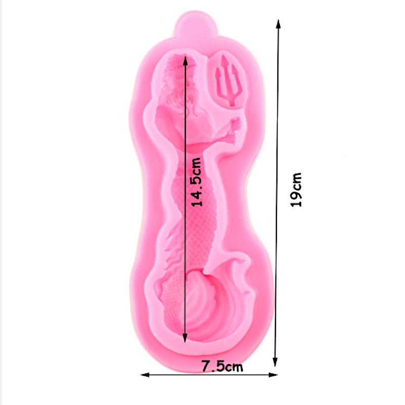 Silikonform - Neptune - Bastelschachtel - Silikonform - Neptune