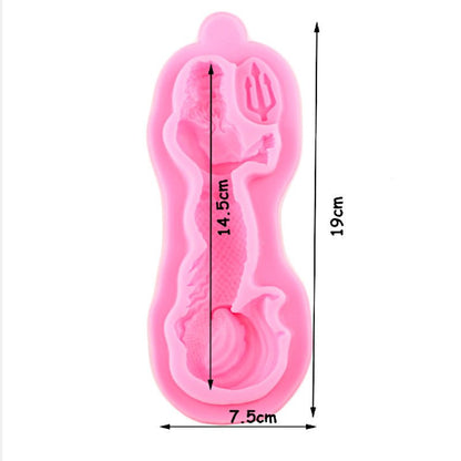 Silikonform - Neptune - Bastelschachtel - Silikonform - Neptune