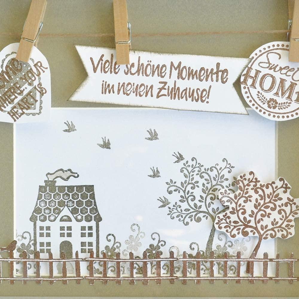 Stempelfarbe 50ml - weiß - Bastelschachtel - Stempelfarbe 50ml - weiß