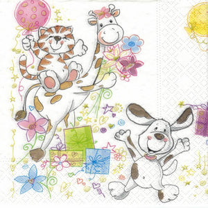 Serviette - Yippee! - Bastelschachtel - Serviette - Yippee!