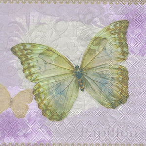 Serviette - Papillon - Bastelschachtel - Serviette - Papillon