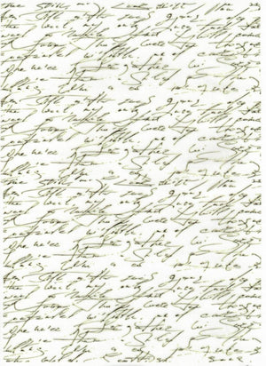 Motiv Transparentpapier A4 - Handwriting 1. - Bastelschachtel - Motiv Transparentpapier A4 - Handwriting 1.