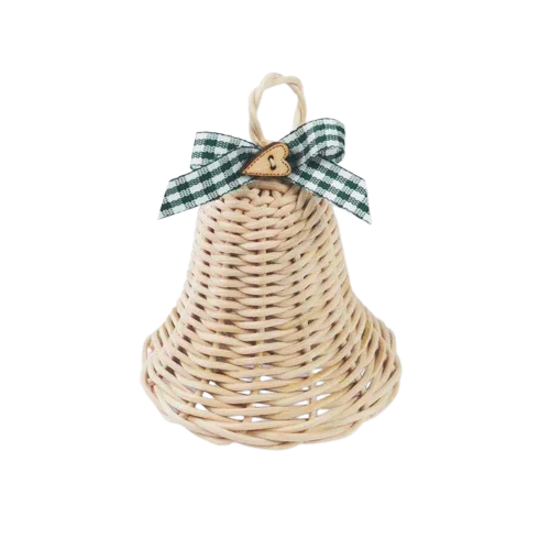 Bastelset aus Peddigrohr - Glocke - Bastelschachtel