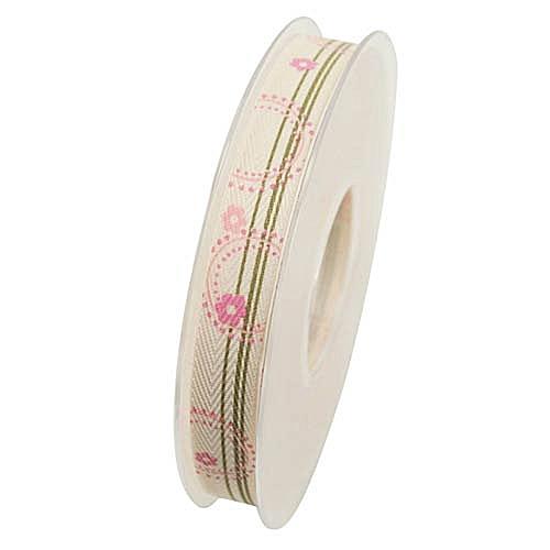 Baumwollband “Alexis“, rosa