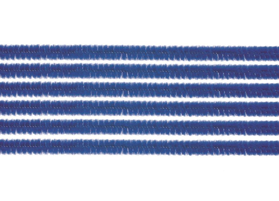Chenilledraht / Biegeplüsch blau - Bastelschachtel - Chenilledraht / Biegeplüsch blau