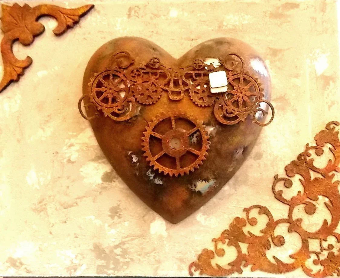 Chipboard 14x14cm - Around the world - Balloons - Bastelschachtel