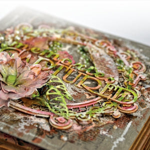 Chipboard - Betlehem - Bastelschachtel - Chipboard - Betlehem