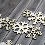 Chipboard - Snowflakes garland - Bastelschachtel