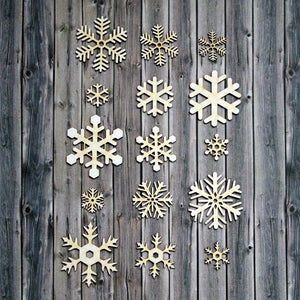 Chipboard - Snowflakes - Bastelschachtel - Chipboard - Snowflakes
