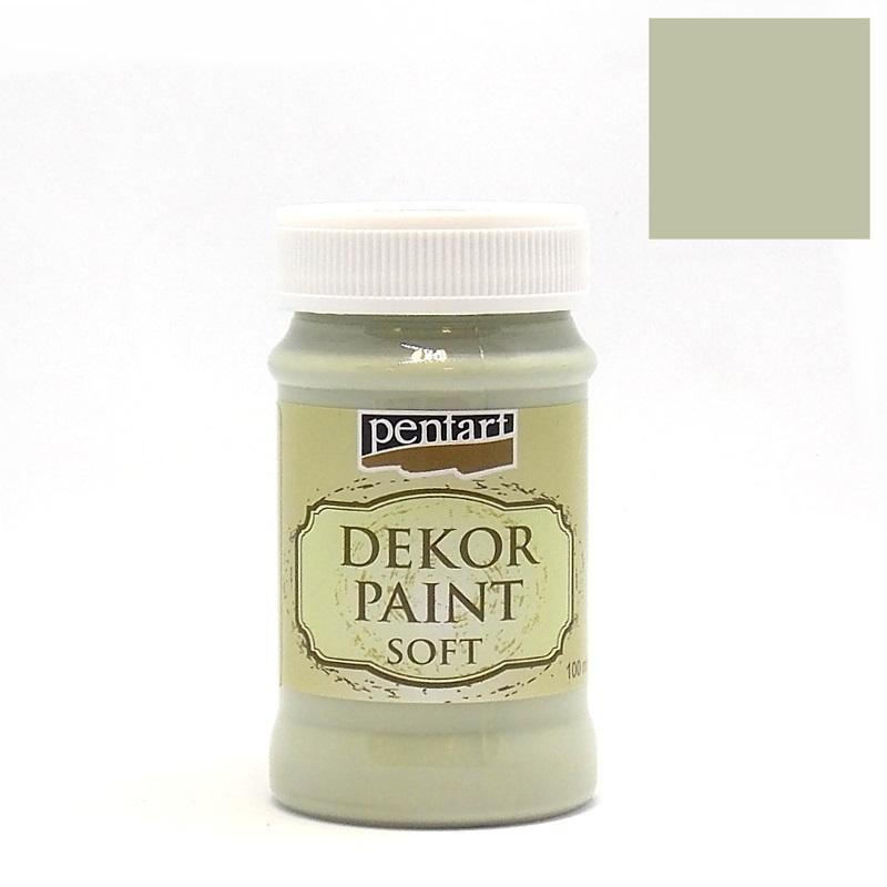 Dekor Paint Soft matt 100ml - country grün - Bastelschachtel - Dekor Paint Soft matt 100ml - country grün