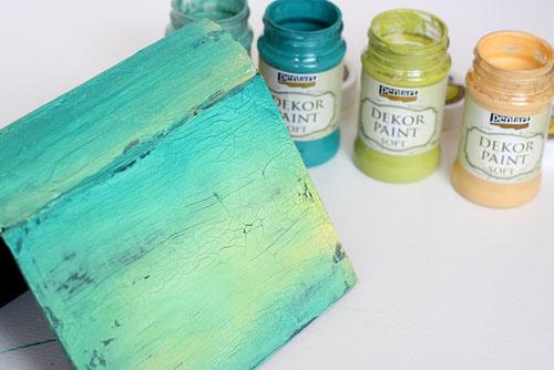Dekor Paint Soft matt 100ml - minze - Bastelschachtel - Dekor Paint Soft matt 100ml - minze