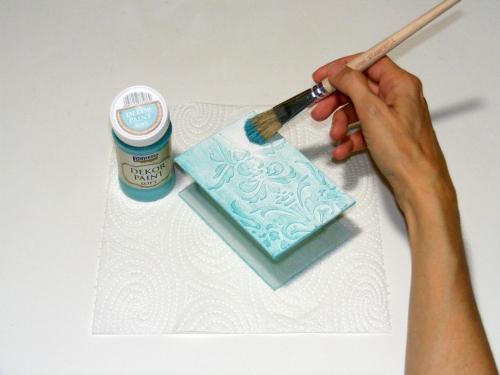 Dekor Paint Soft matt 100ml - minze - Bastelschachtel - Dekor Paint Soft matt 100ml - minze