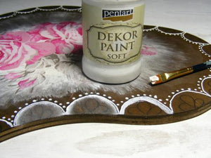 Dekor Paint Soft matt 100ml - weiß - Bastelschachtel - Dekor Paint Soft matt 100ml - weiß