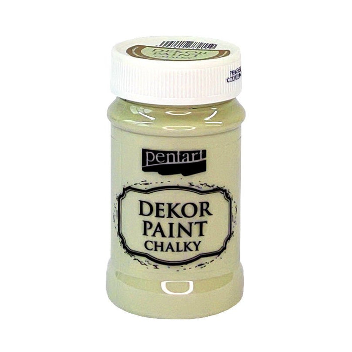 Pentart Dekor Paint Chalky matt 100ml - flechtgrün