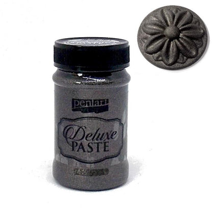 Deluxe Paste 100ml - anthracite - Bastelschachtel - Deluxe Paste 100ml - anthracite